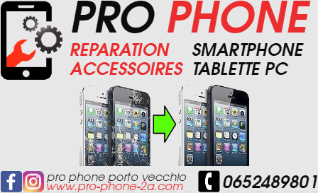 Réparateur iPhone Porto Vecchio Pro Phone 2A réparation